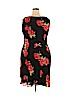 Donna Ricco 100% Rayon Black Casual Dress Size 14 - photo 2