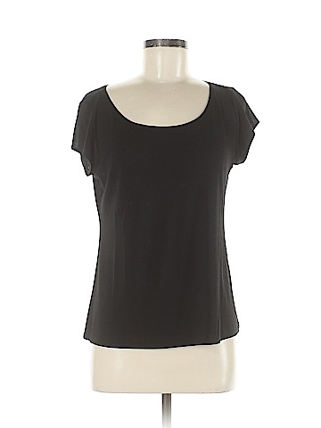 Eileen Fisher Short Sleeve Silk Top (view 1)