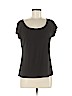 Eileen Fisher 100% Silk Black Short Sleeve Silk Top Size M - photo 1