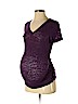 Liz Lange Maternity for Target Purple Short Sleeve Top Size S - photo 1