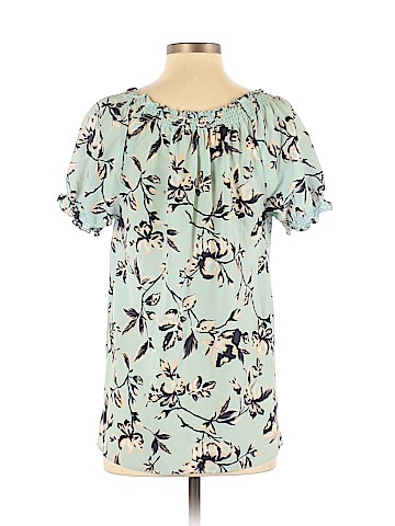 Joie Short Sleeve Silk Top (view 2)