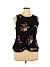 A New Day 100% Cotton Black Sleeveless Top Size XL - photo 1