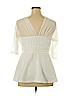 Kiyonna White 3/4 Sleeve Top Size 1X - photo 2