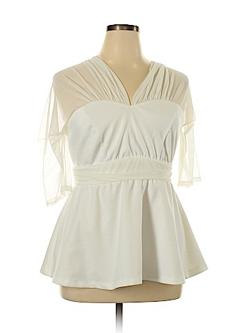 Kiyonna 3/4 Sleeve Top (view 1)