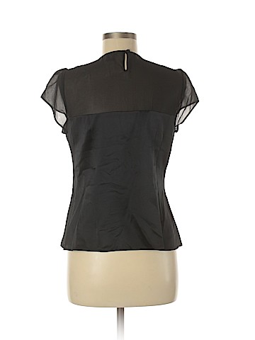 Ann Taylor Short Sleeve Silk Top (view 2)
