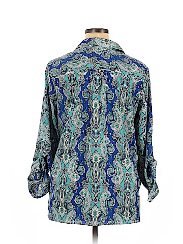 Notations Long Sleeve Button-Down Shirt (view 2)