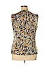 Le Suit Separates Tan Sleeveless Top Size XL - photo 2