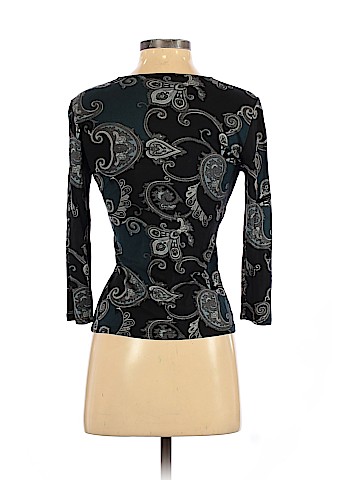 Ann Taylor Long Sleeve Silk Top (view 2)