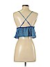 American Eagle Outfitters 100% Lyocell Blue Sleeveless Blouse Size XS - photo 2