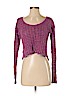 Free People Purple Pullover Sweater Size S - photo 1