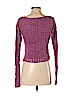 Free People Purple Pullover Sweater Size S - photo 2