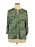 Notations Green 3/4 Sleeve Top Size XL - photo 1