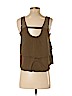 HD in Paris 100% Cotton Green Sleeveless Blouse Size 2 - photo 2