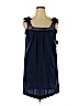 Rebecca Taylor 100% Silk Blue Casual Dress Size 8 - photo 1