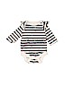 Baby Gap 100% Cotton Ivory Long Sleeve Onesie Size 0-3 mo - photo 1