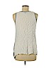 Drew 100% Rayon Gray Sleeveless Top Size M - photo 2