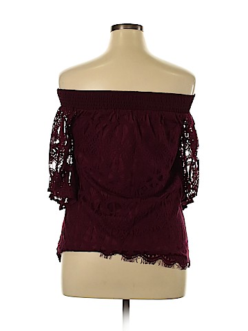 Three Pink Hearts Trixi 3/4 Sleeve Blouse (view 2)