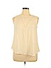 Fun2Fun 100% Polyester Ivory Sleeveless Blouse Size XL - photo 1