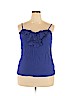 Mossimo 100% Rayon Blue Sleeveless Blouse Size XXL - photo 1
