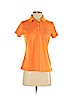 Adidas 100% Cotton Orange Short Sleeve Polo Size S - photo 1