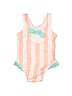 Cat & Jack Pink One Piece Swimsuit 9-12 MO / 12 MO - photo 2