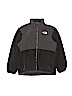 The North Face 100% Polyester Black Fleece Jacket Size L (youth) - photo 1