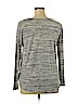 Faded Glory Gray Long Sleeve Top Size XL - photo 2