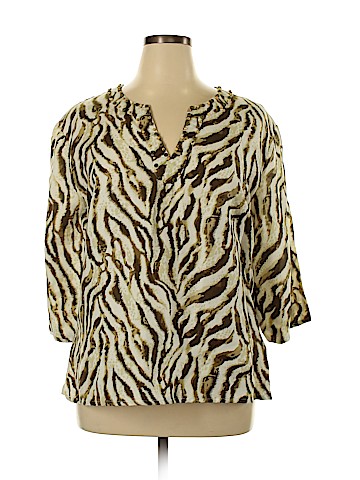 Sherry Taylor 3/4 Sleeve Blouse (view 1)