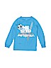 Carter's 100% Cotton Blue Long Sleeve T-Shirt Size 6 - photo 1