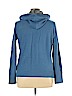 Lands' End 100% Acrylic Blue Zip Up Hoodie Size XL - photo 2