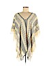 Free People 100% Acrylic Ivory Poncho One size - photo 1