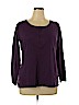 George 100% Cotton Purple 3/4 Sleeve Henley Size XL - photo 1