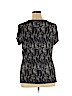 Apt. 9 Black Short Sleeve T-Shirt Size XL - photo 2