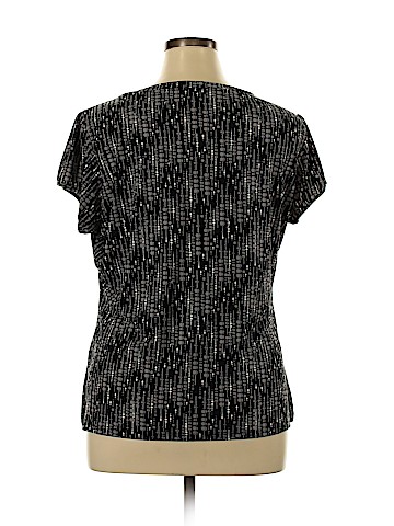Worthington Short Sleeve Blouse (view 2)