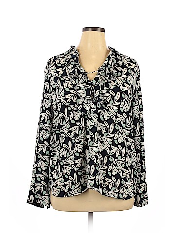 Ann Taylor Long Sleeve Blouse (view 1)