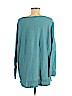 Eileen Fisher 100% Organic Cotton Blue Pullover Sweater Size M - photo 2