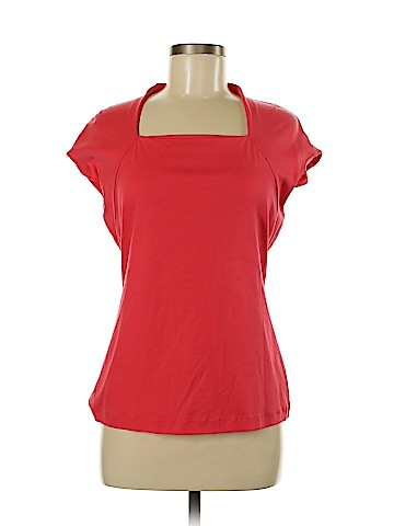 Lafayette 148 New York Short Sleeve Top (view 1)