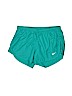Nike 100% Polyester Green Athletic Shorts Size S - photo 1