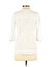 Jigsaw 100% Cotton White 3/4 Sleeve Blouse Size S - photo 2