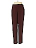 H&M 100% Polyester Burgundy Dress Pants Size 6 - photo 2