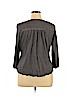 American Eagle Outfitters Gray 3/4 Sleeve Top Size XL - photo 2