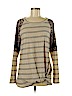 First Love Tan Long Sleeve Top Size M - photo 1