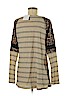 First Love Tan Long Sleeve Top Size M - photo 2