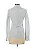 Theory 100% Cotton Gray Long Sleeve Button-Down Shirt Size P (petite) - photo 2