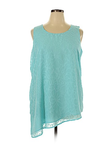 Dana Buchman Sleeveless Blouse (view 1)