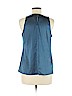 Ann Taylor Teal Sleeveless Blouse Size 8 (petite) - photo 2