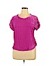 Zara Pink Short Sleeve Top Size L - photo 1