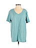 Splendid Blue Short Sleeve T-Shirt Size S - photo 1