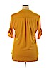 Perseption Concept Yellow Short Sleeve Top Size XL - photo 2