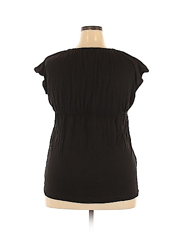 Lizwear by Liz Claiborne Short Sleeve Top (view 2)